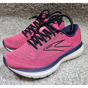 Brooks Glycerin 19 Women 7.5 B Purple Red Pink 1203431B623 Running Shoe